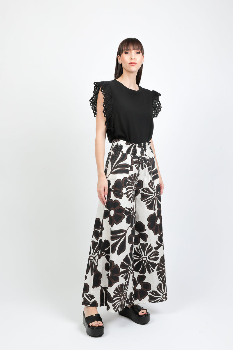 pantaloni palazzo fantasia