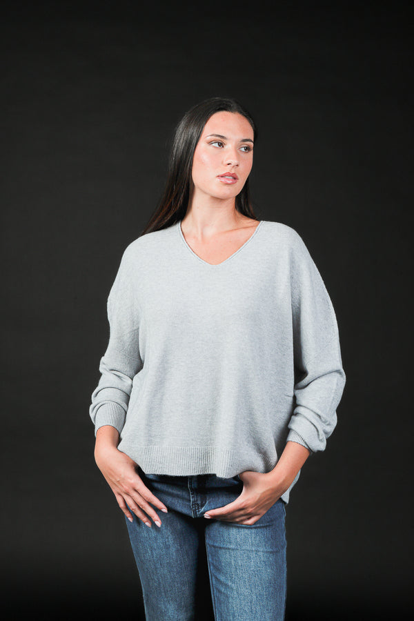 maglia scollo v over