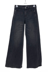 jeans ampio basic nero