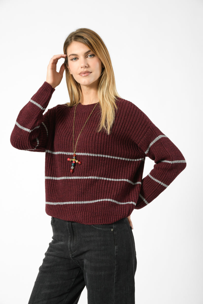 maglia inglese rigata