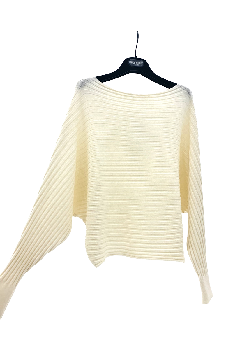 maglia barchetta costa orizzontale