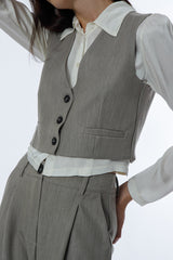 gilet crop