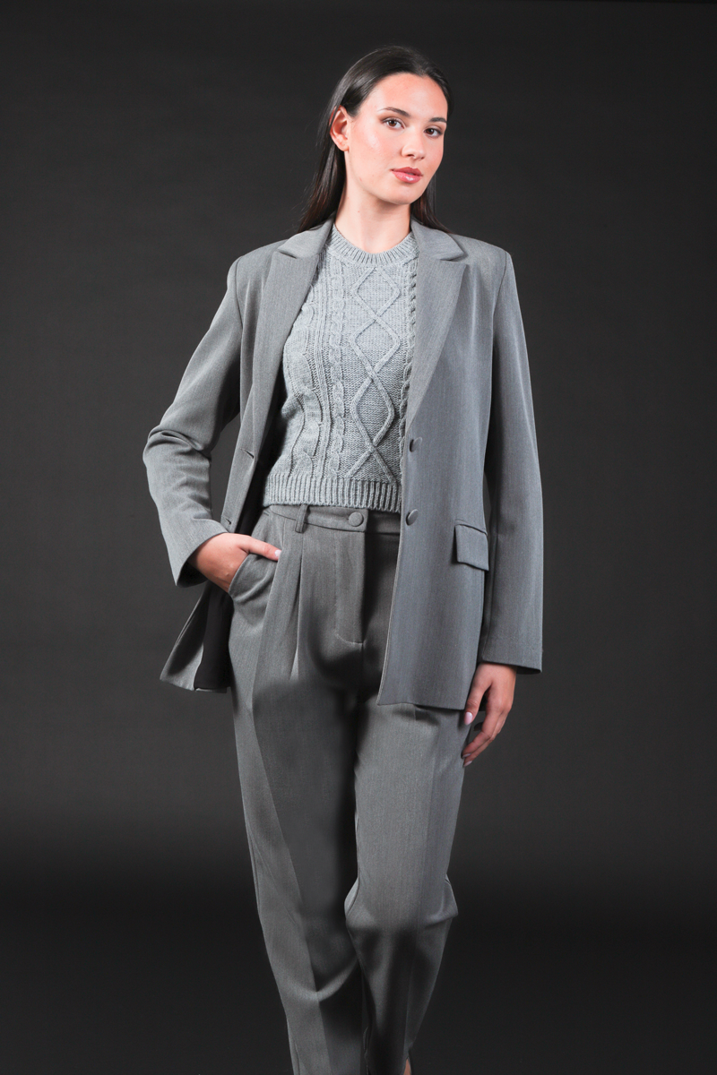 tailleur pantalone e giacca over