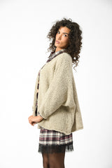 cardigan boucle