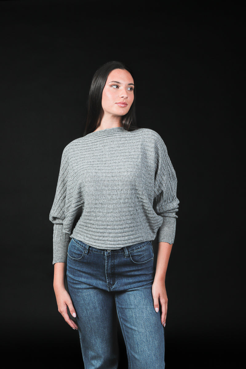maglia barchetta costa orizzontale
