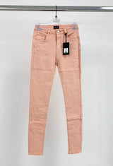jeans skinny colorato