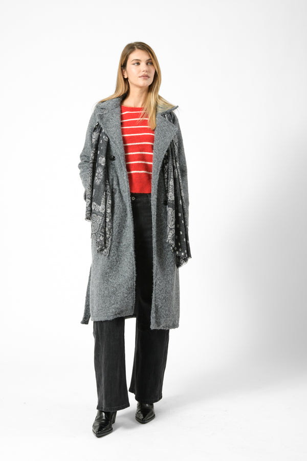 cappotto effetto lana cotta