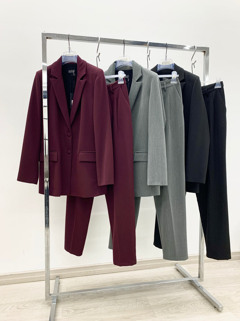 tailleur pantalone e giacca over