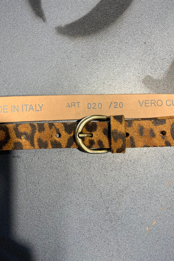 cintura pelle maculata