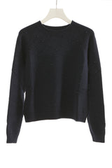 maglia crop pallini