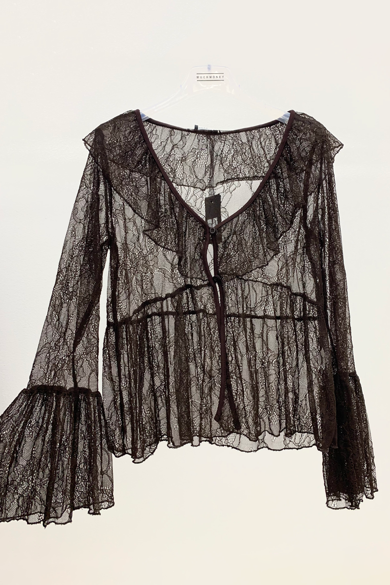 blusa pizzo