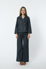giacca jeans chambray