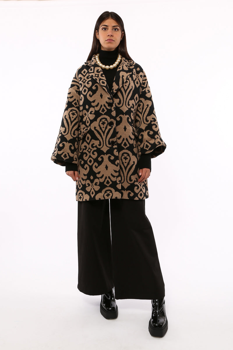 cappotto in fantasia