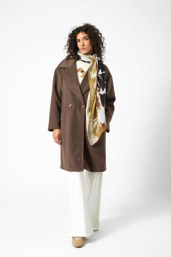 CAPPOTTO OVETTO FODERA MACULATA