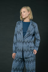 blazer jacquard