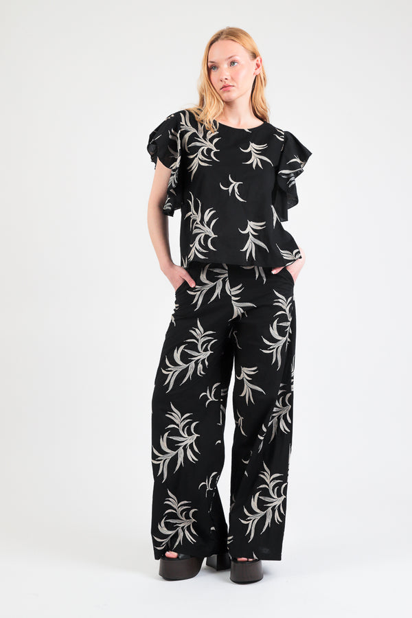 pantalone palazzo tasche