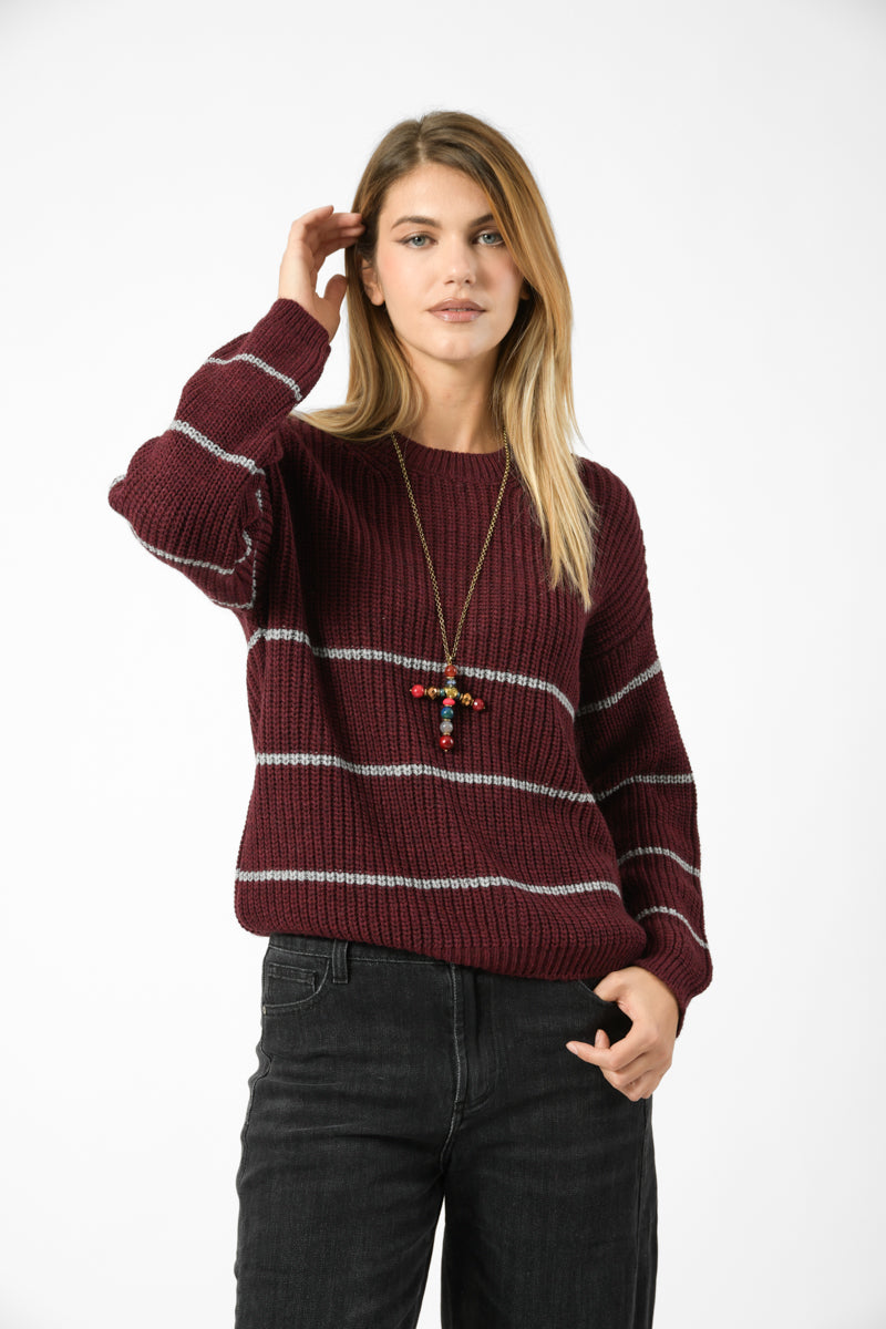 maglia inglese rigata