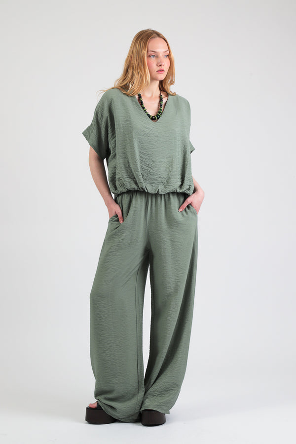 pantalone  palazzo crep