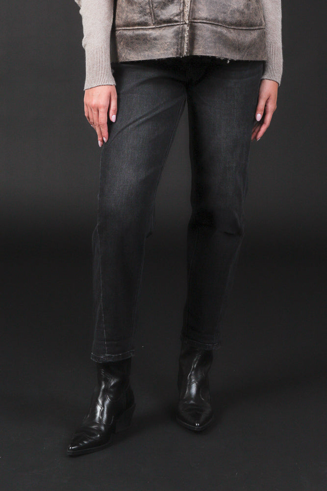 jeans regular nero