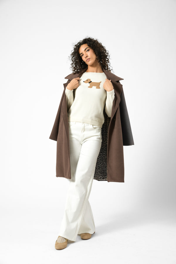 pantalone elast palazzo