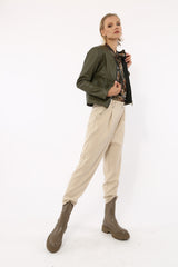 pantalone elastico doppio bustino