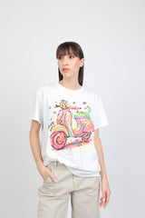 t-shirt vespa