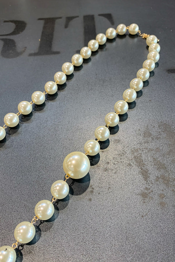 collana lunga perle