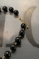 collana perle nere