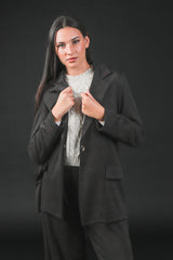 giacca jacquard check manshape