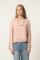 blusa viscosa e raso