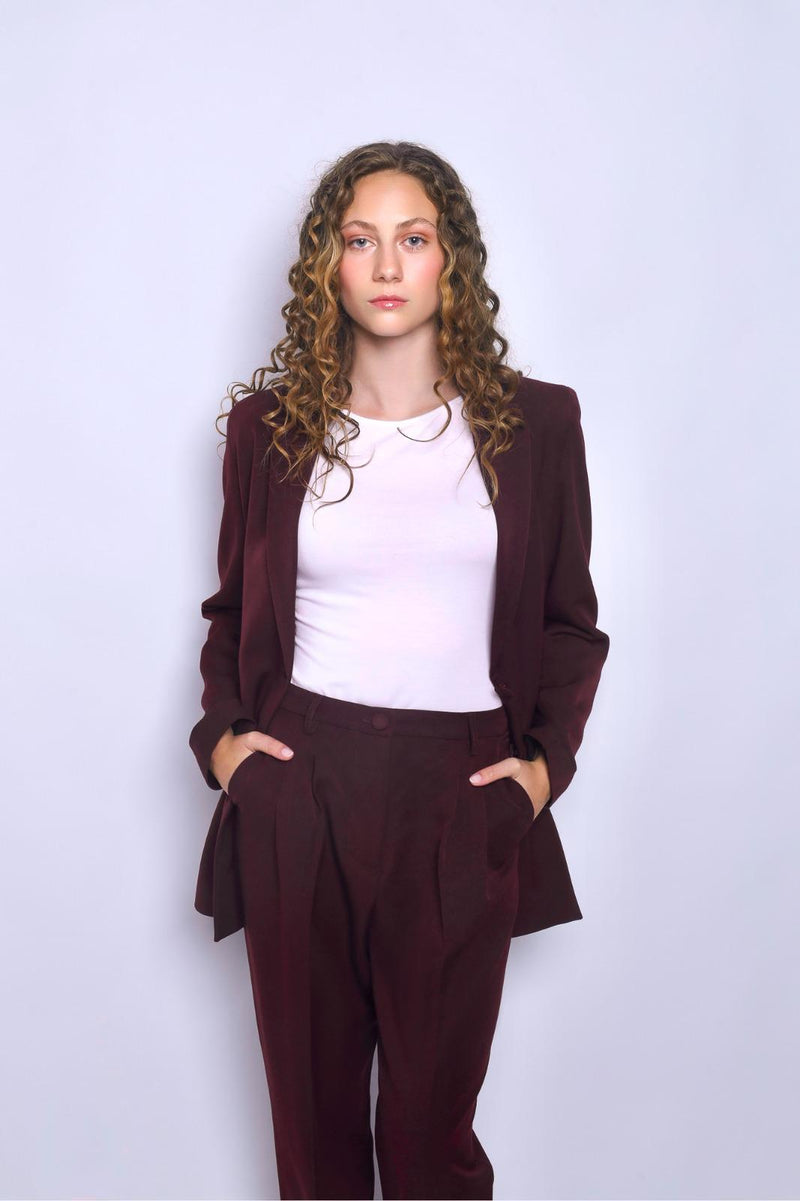 tailleur pantalone e giacca over