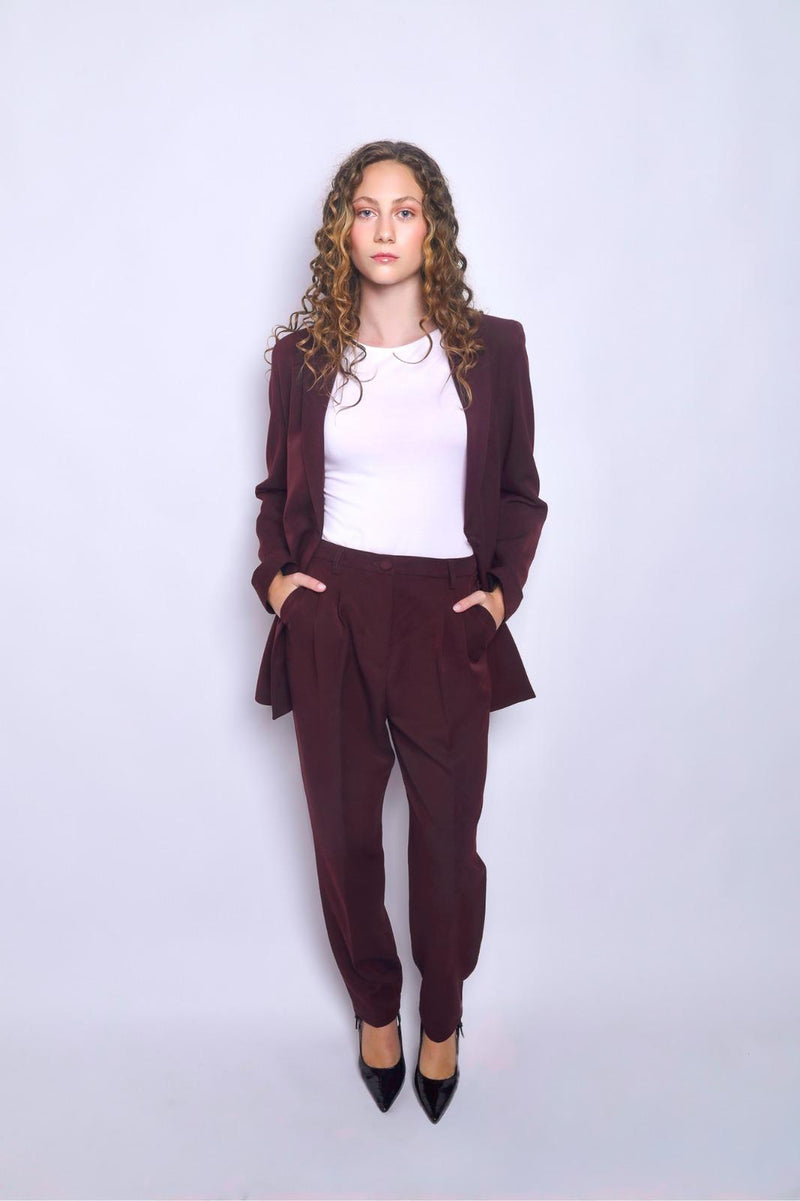 tailleur pantalone e giacca over