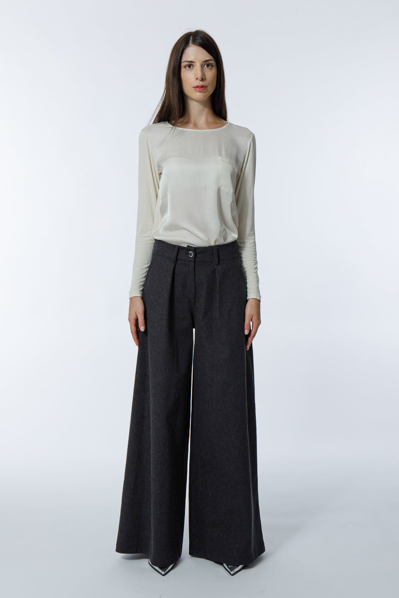 blusa girocollo