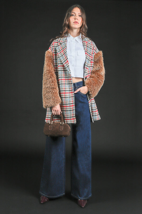 jeans palazzo tela fissa