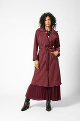 cappotto effetto lana cotta