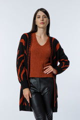 cardigan zebrato