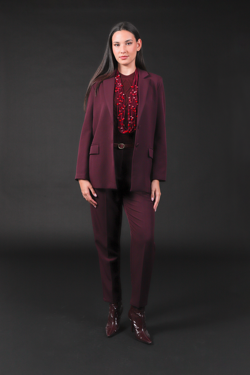 tailleur pantalone e giacca over