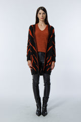cardigan zebrato