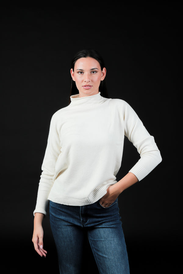 maglia normal fit collo cratere