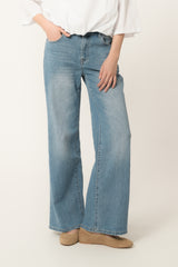 jeans chiaro dritto