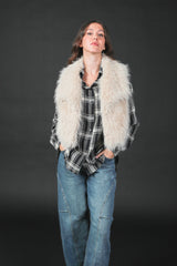 eco pelliccia jilet