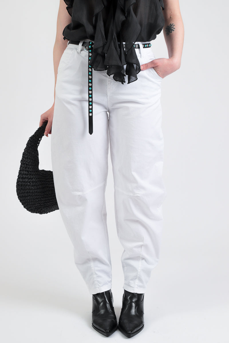 pantalone basic con pences