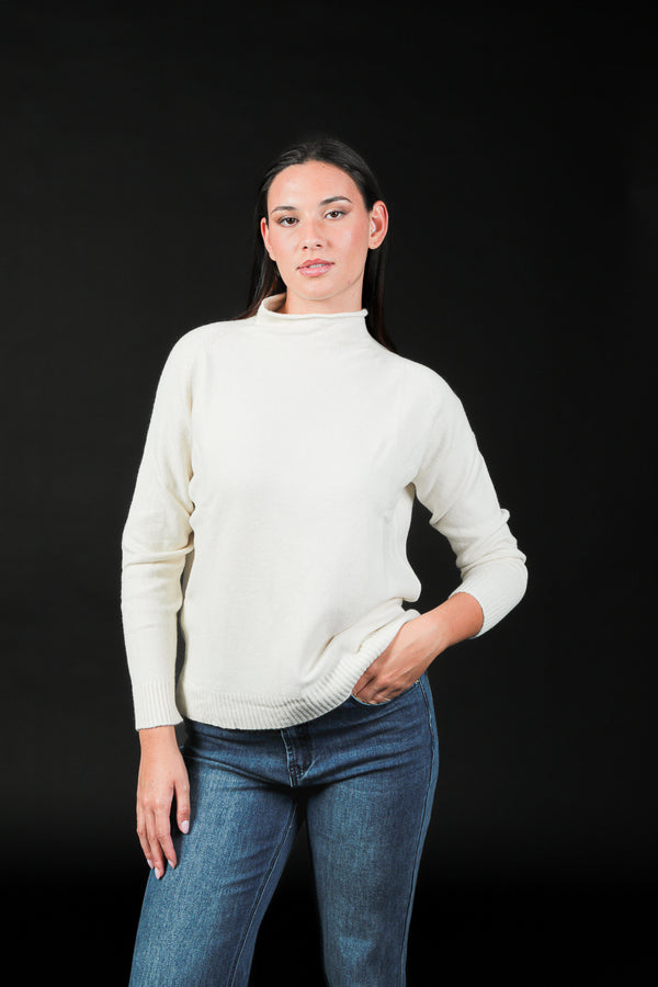 maglia normal fit collo cratere