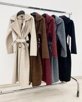 cappotto effetto lana cotta