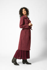 cappotto effetto lana cotta