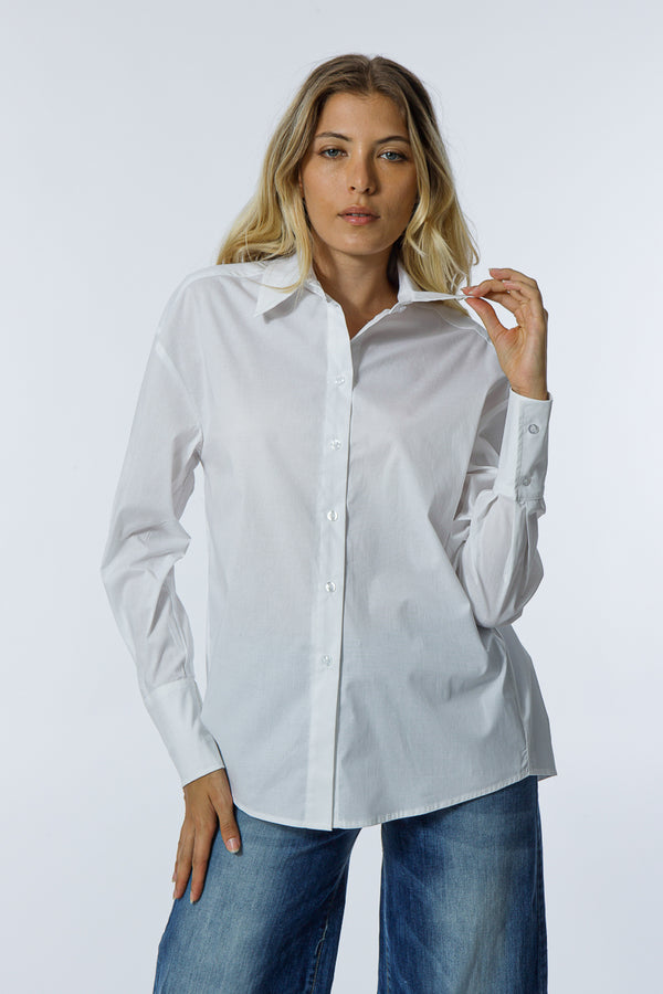 CAMICIA OVER POLSinO 2 BOTTONI