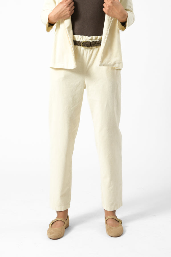 pantalone micro velluto