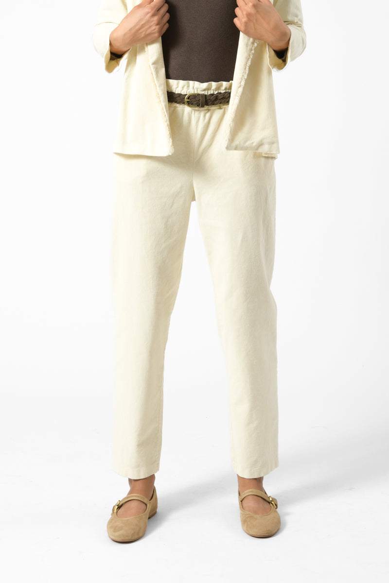 pantalone micro velluto