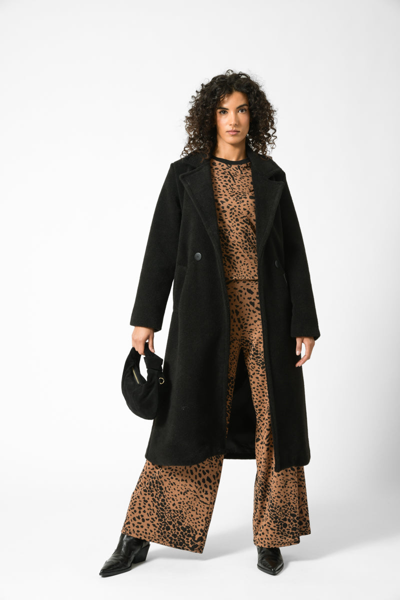 cappotto lungo cintura