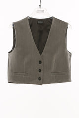 gilet crop